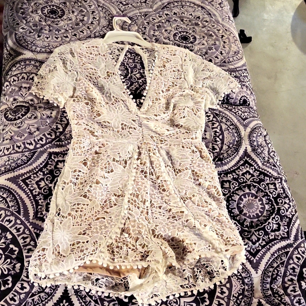 Beautiful crotchet romper